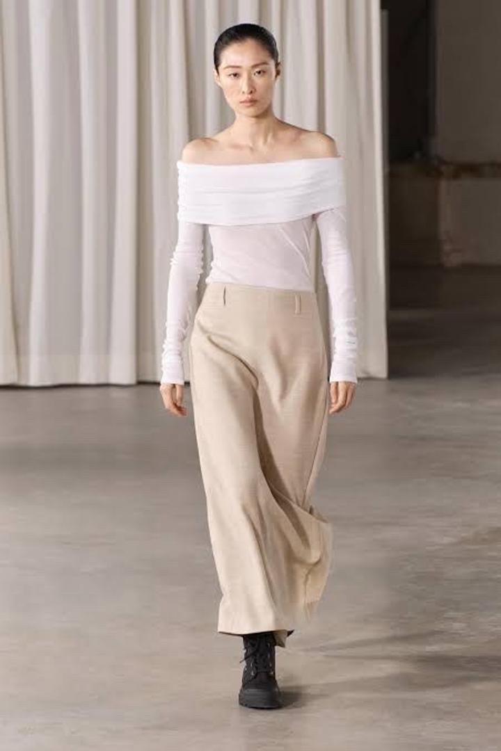 Zara Юбка из смесовой шерсти