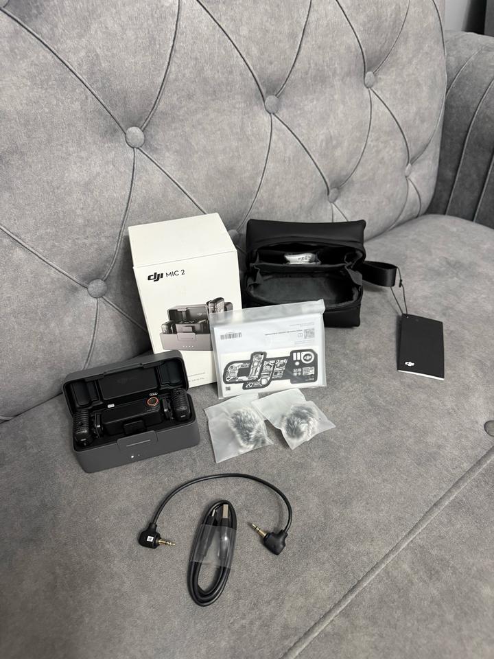 DJI Mic 2 беспроводная микрофонная система