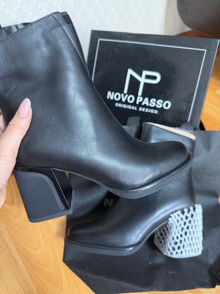 Novo Passo Ботильоны натуральная кожа