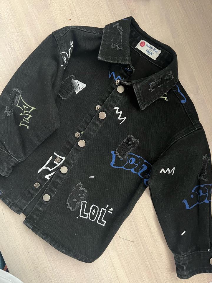 Button Blue Джинсовая куртка