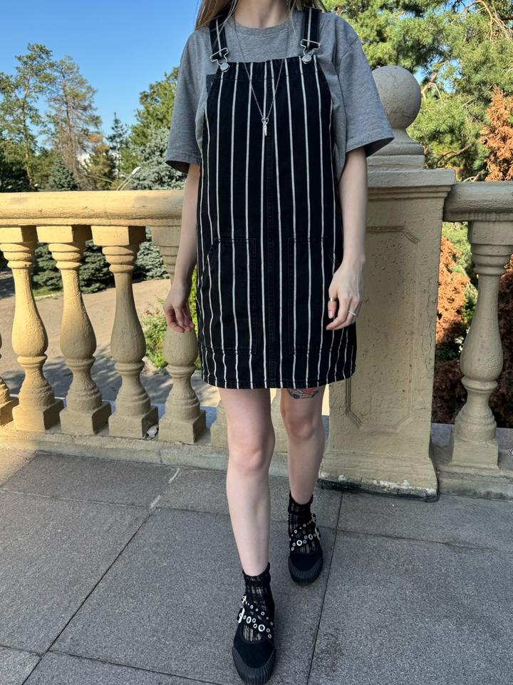 Stradivarius Джинсовый сарафан