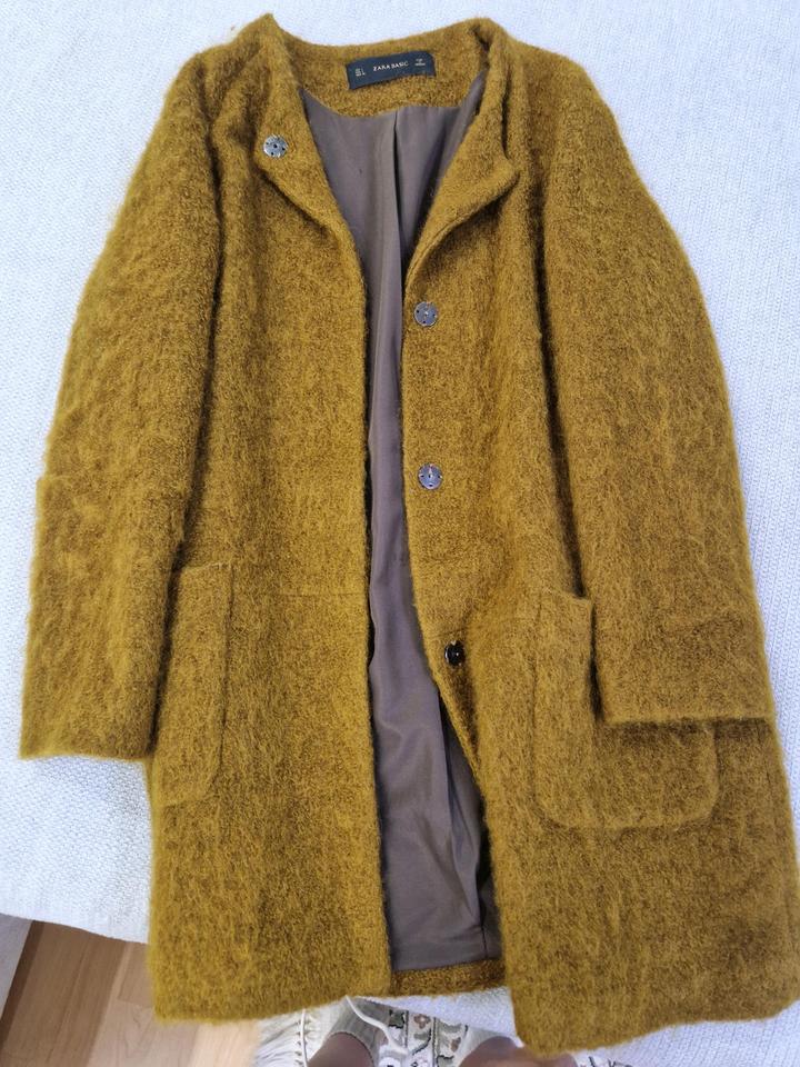 Zara пальто из Альпаки