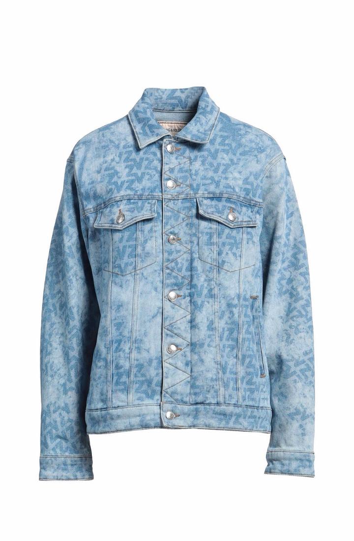 ZADIG&VOLTAIRE Джинсовая куртка Zadig & Voltaire
