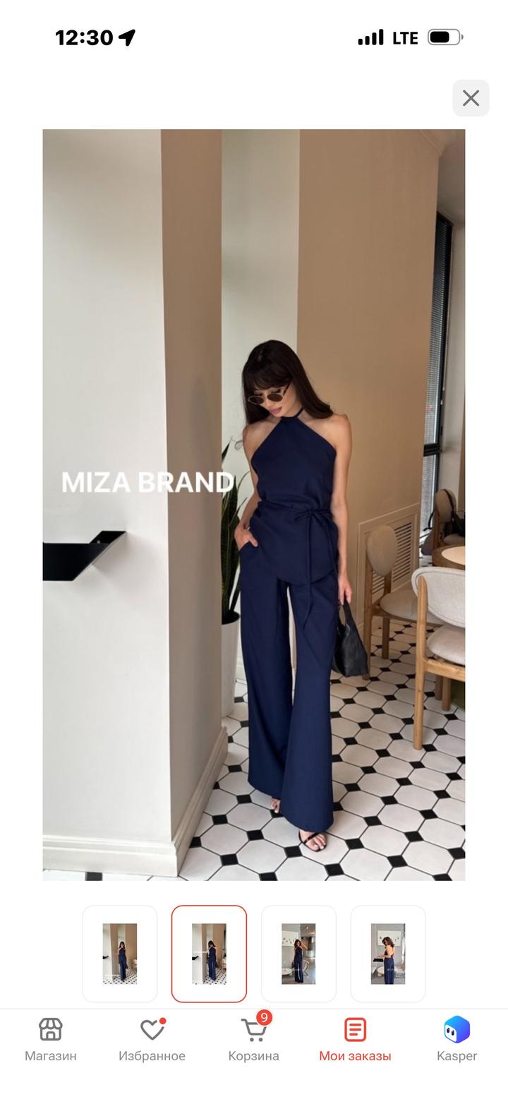 MIZA BRAND Комбинезон брючный