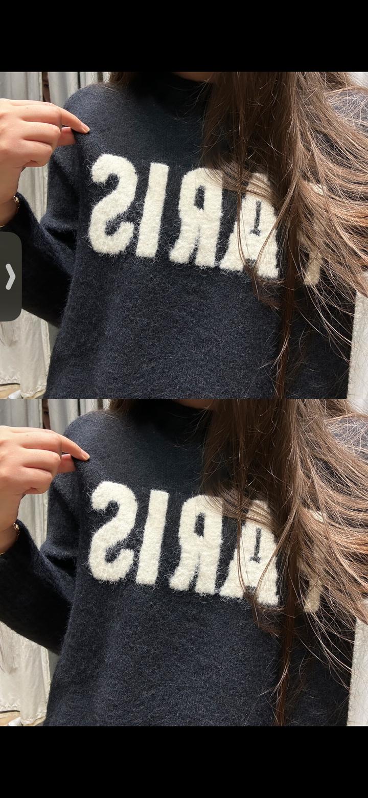 H&M Джемпер с надписью PARIS