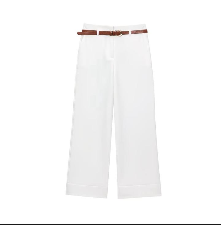 Zara Брюки с широкими штанинами