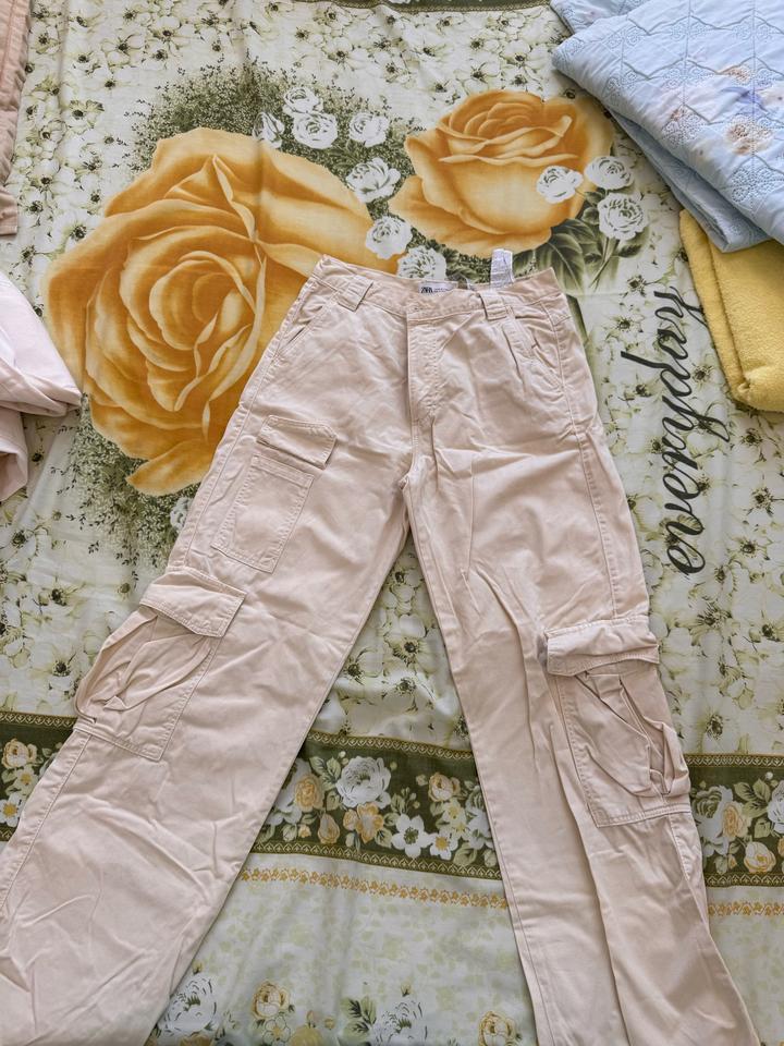Брюки карго ZARA