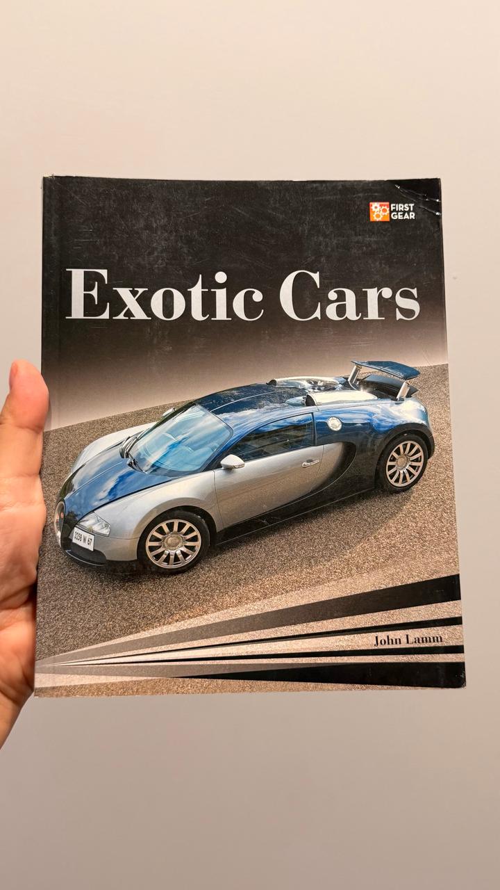 Книга каталог Exotic Cars