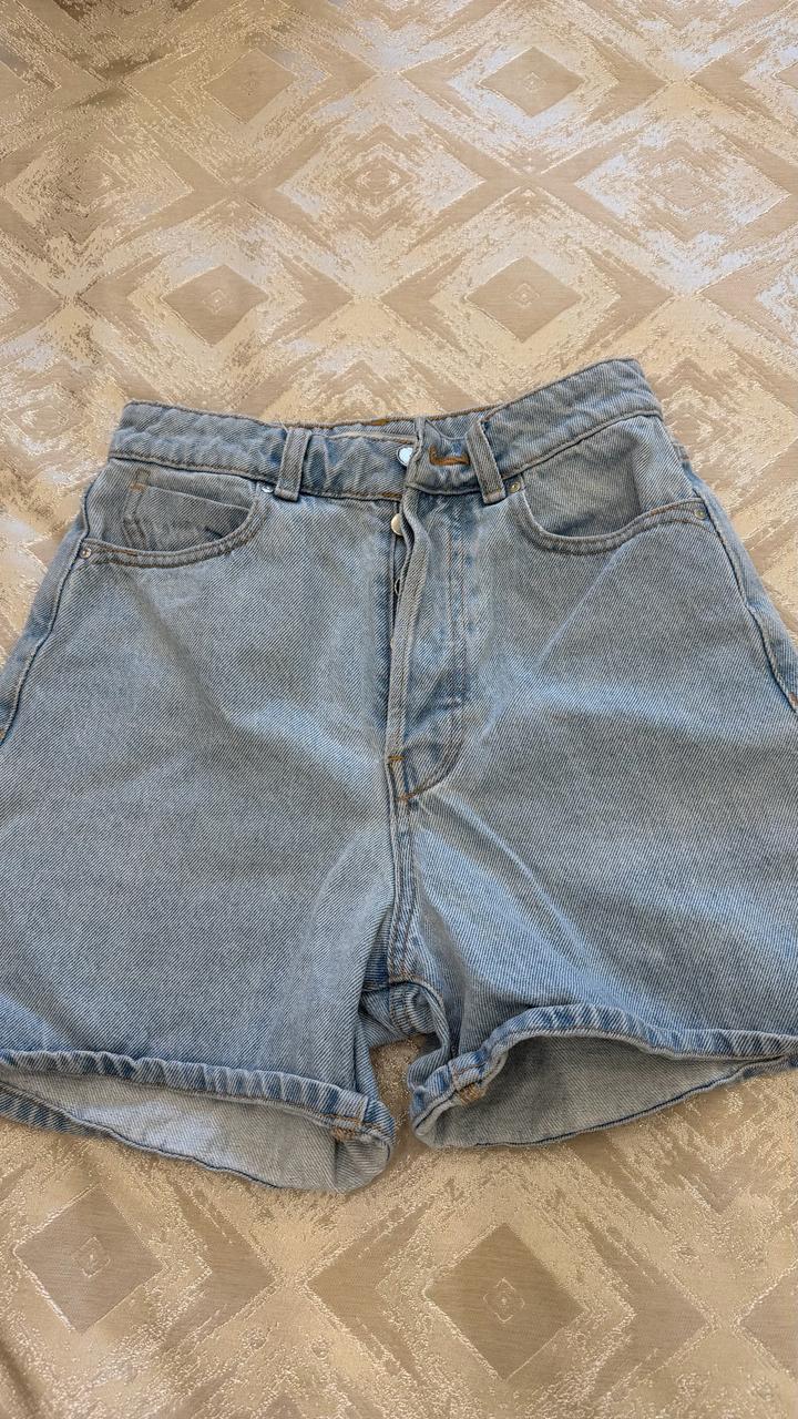 джинсовые шорты Zara
