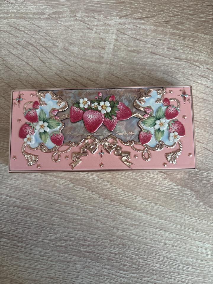 FLOWER KNOWS Палетка теней для век Strawberry Rococo #04