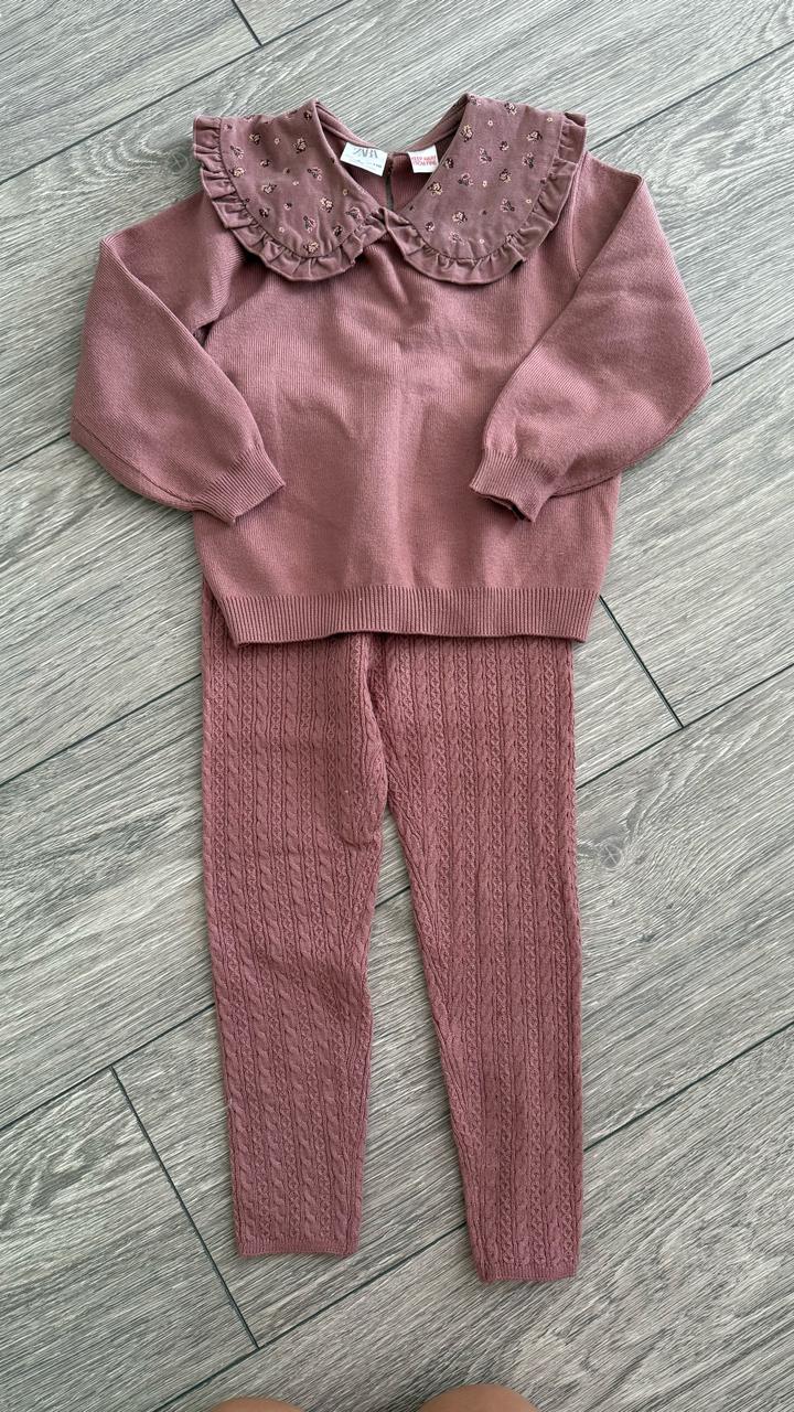 Двойка кофточка и леггинсы Zara