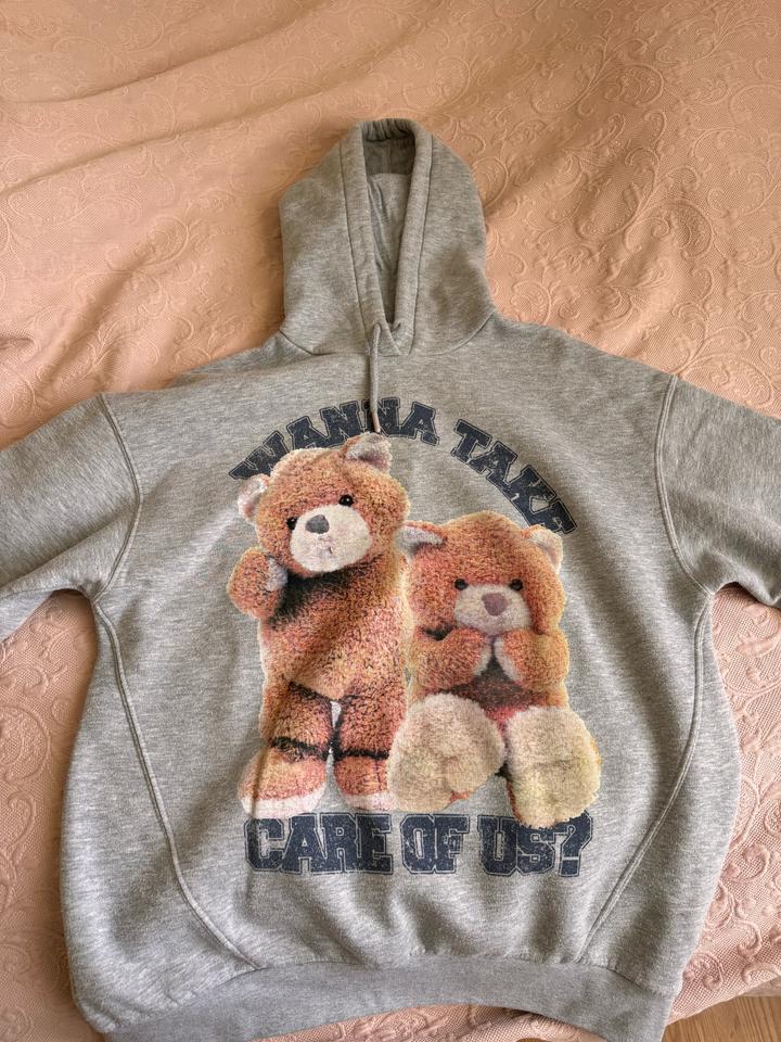 Bershka Худи с принтом мишек