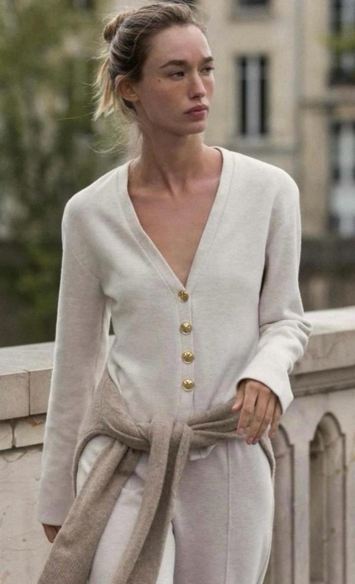 Zara Трикотажный кардиган на пуговицах