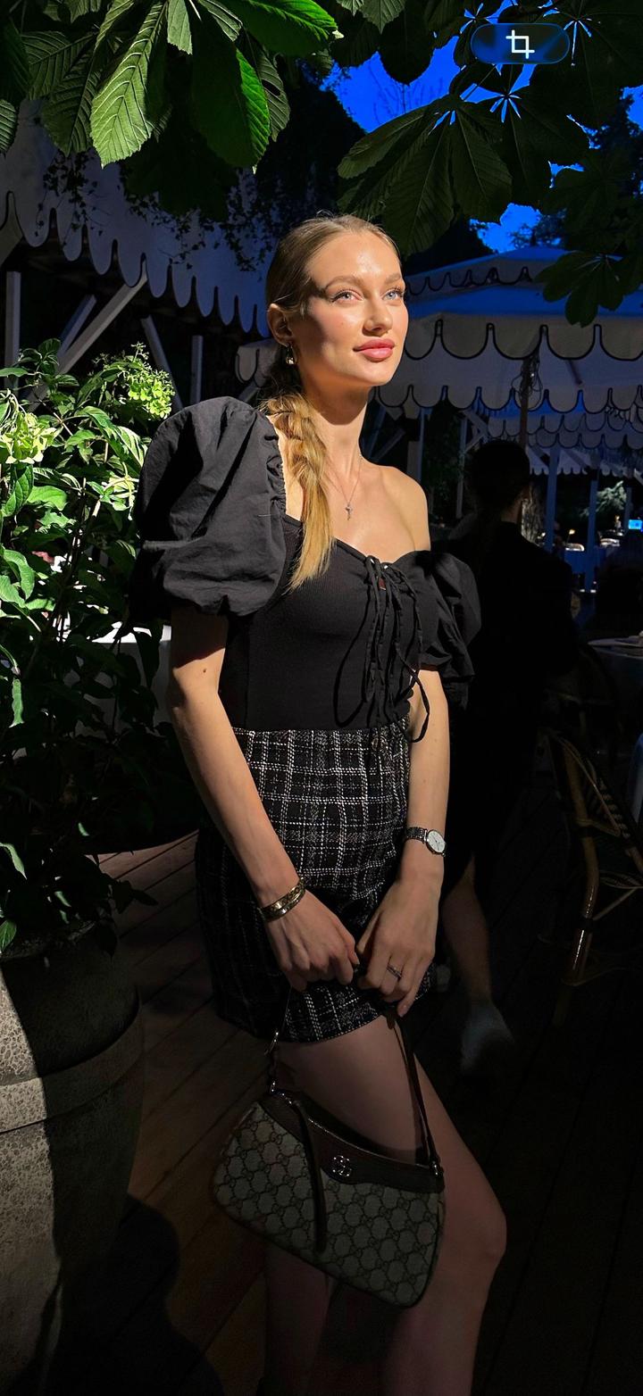 Боди ZARA с объемными рукавами