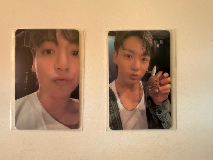 Коллекционные карты BTS Jungkook