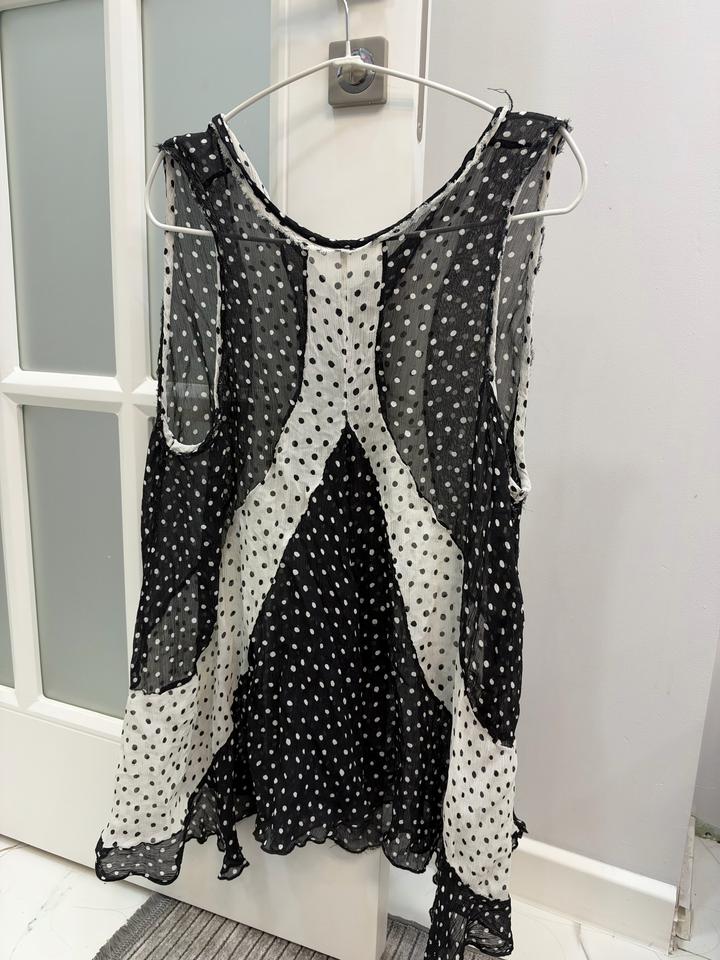 Топ ZARA в горошек