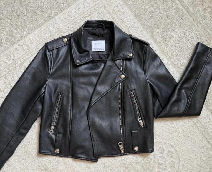 Куртка кожаная Bershka