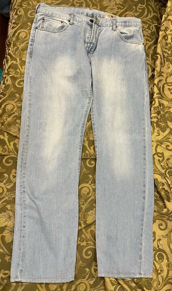 the zara man Джинсы светлые прямые мужские