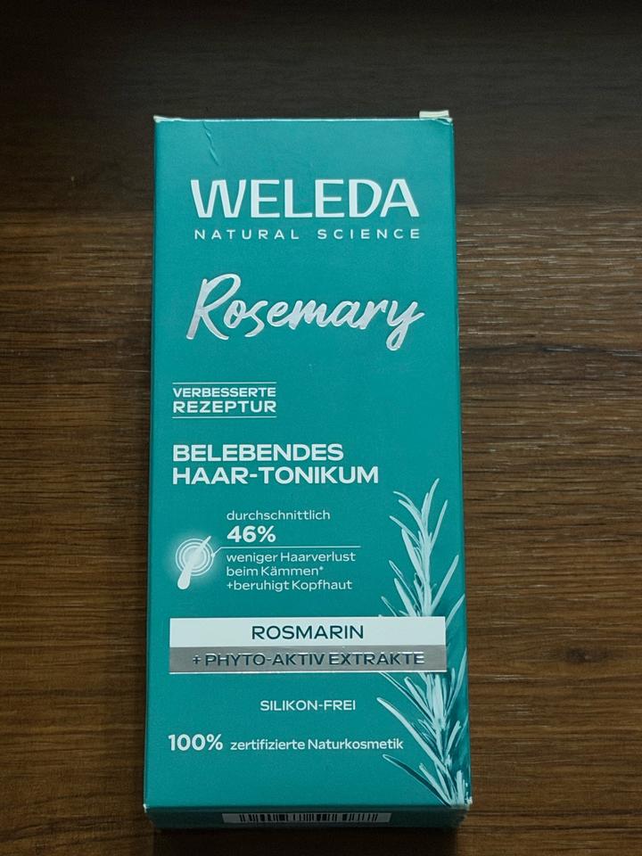 Weleda тоник для волос с розмарином