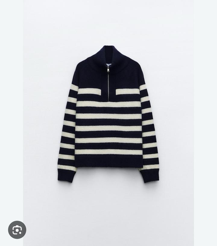 Джемпер в полоску Zara