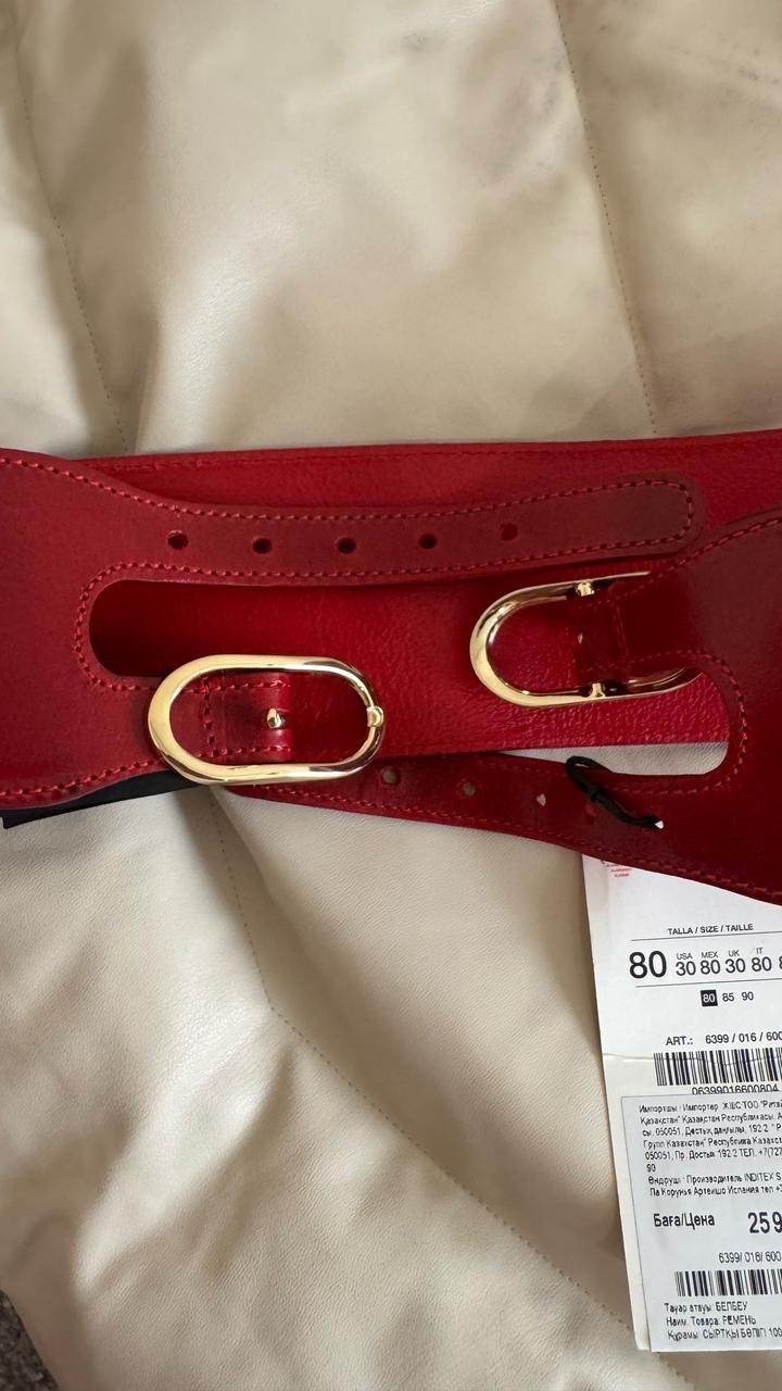 Zara Женский широкий ремень
