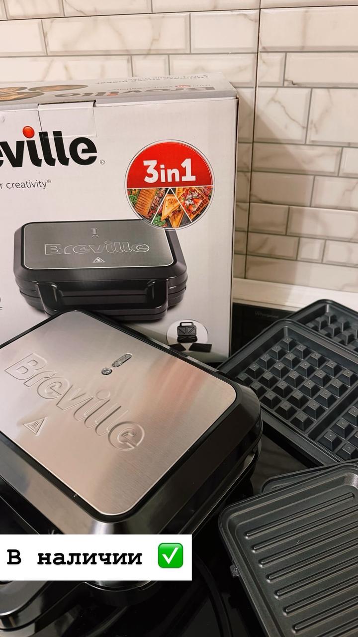 Breville вафельная 3в 1