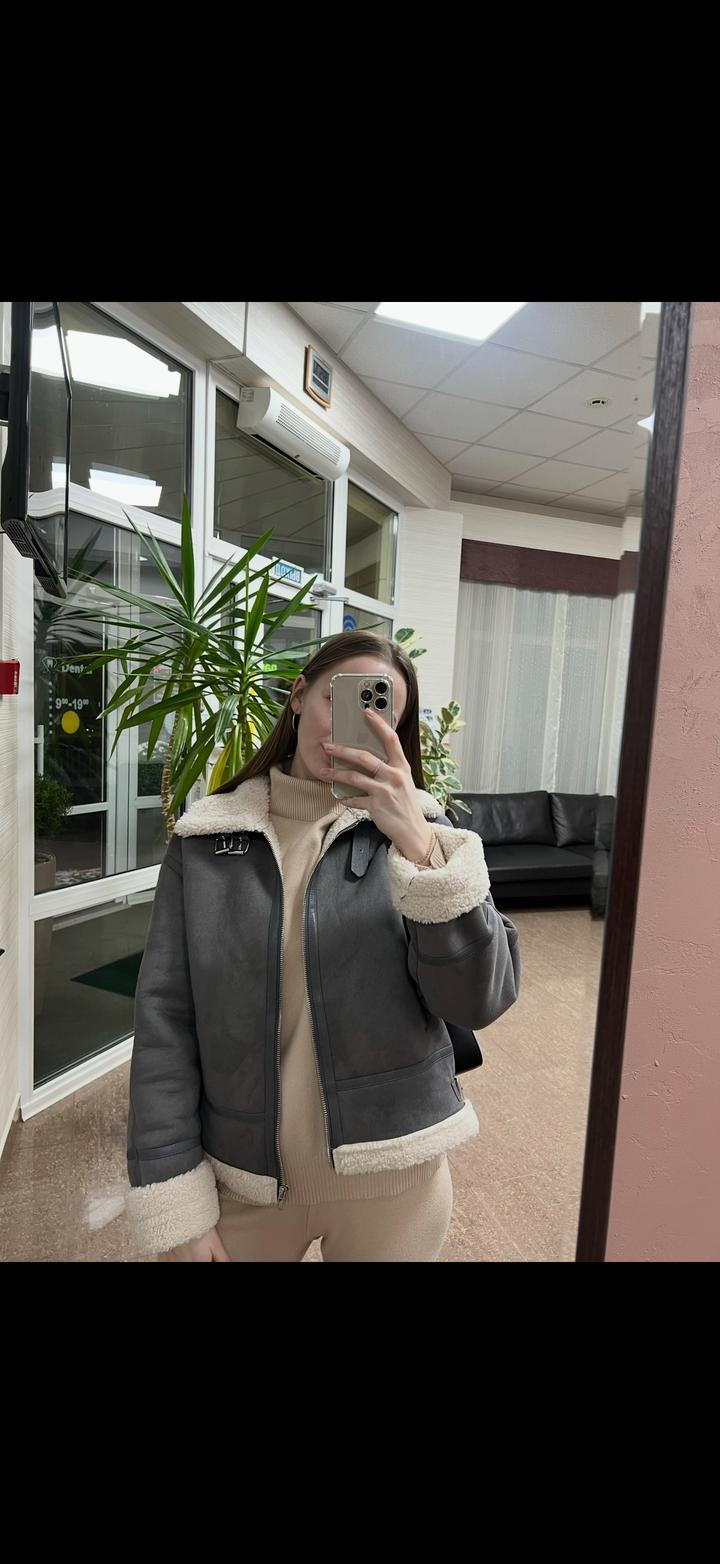 Дубленка авиатор