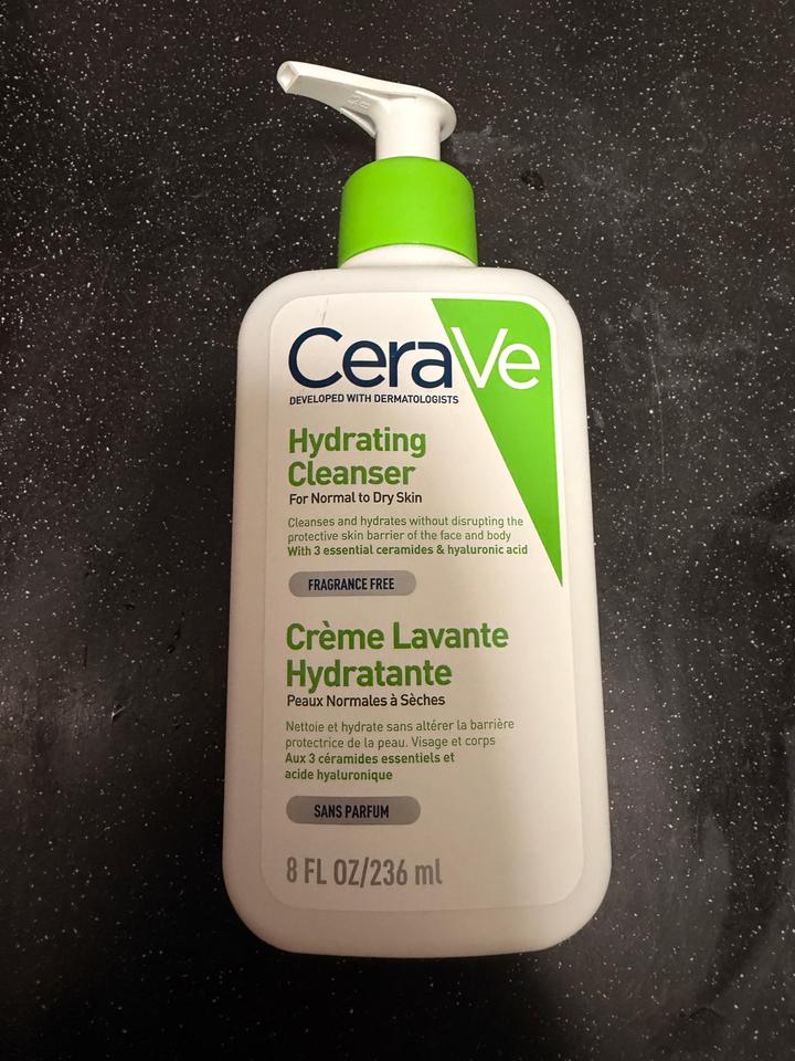CeraVe очищающий увлажняющий гель для лица и тела