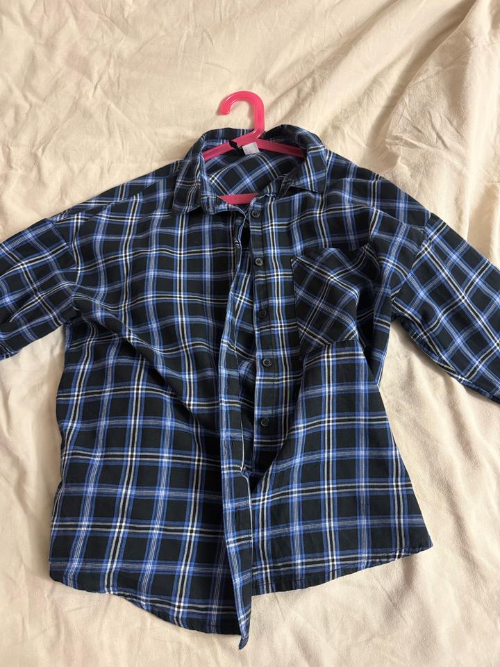 Рубашка H&M в клетку