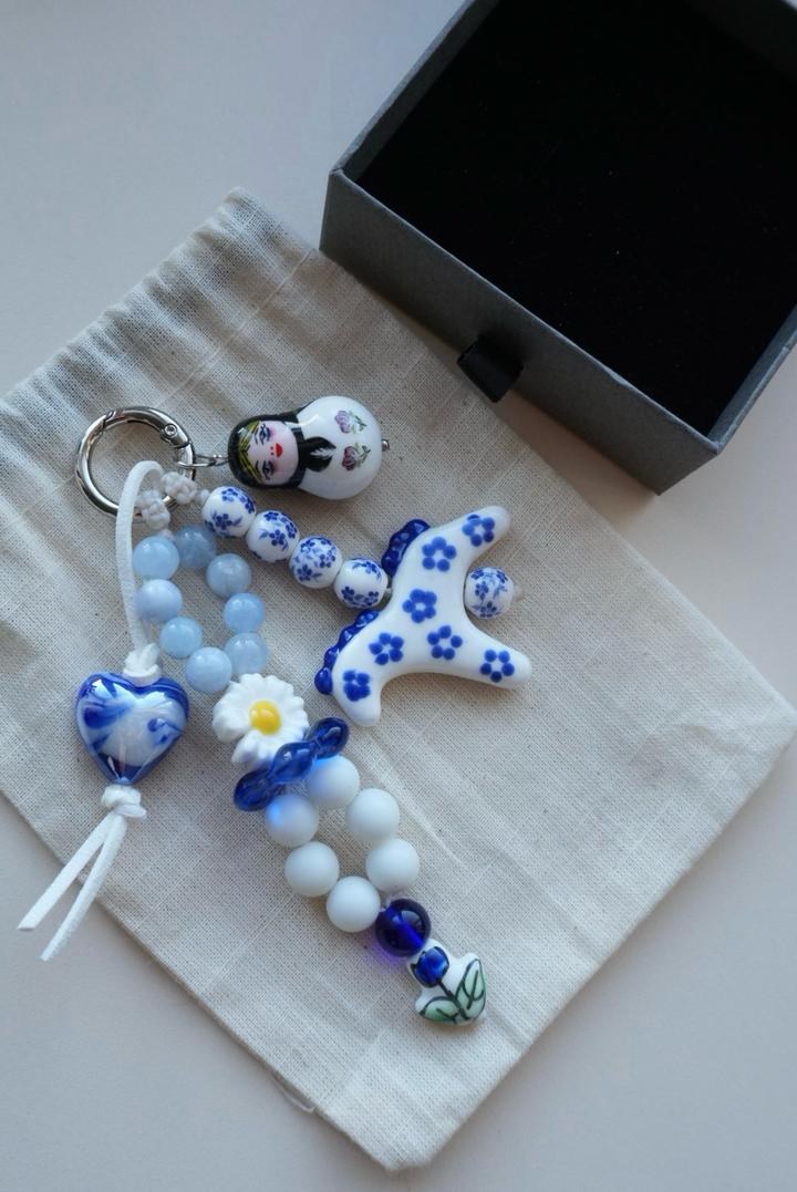 Handmade (ручная работа) Брелок на сумку
