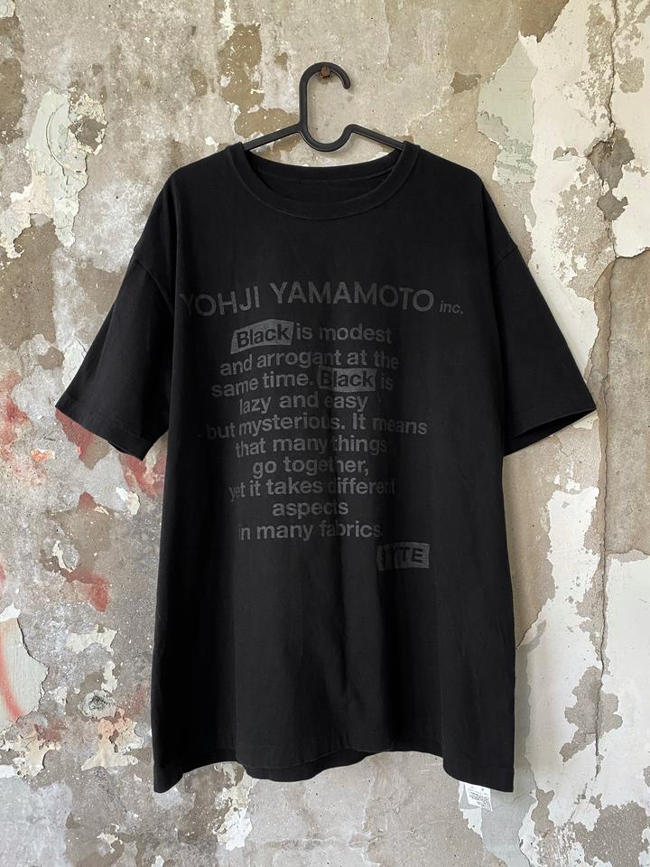 Yohji Yamamoto S’YTE футболка