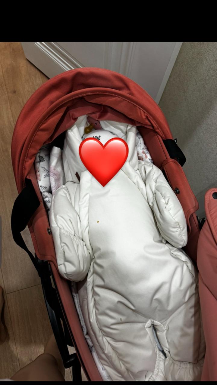 celinbaby Утепленный комбинезон для девочки