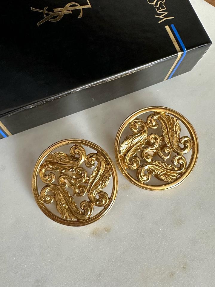 Клипсы Yves Saint Laurent