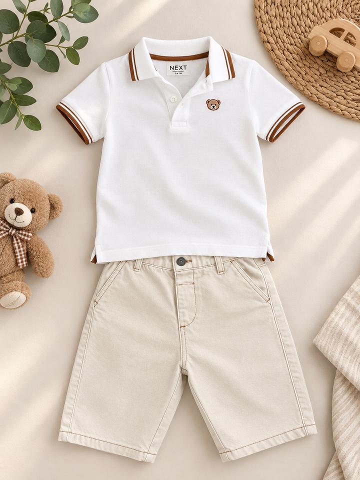 Стильный летний комплект Next для мальчика.
