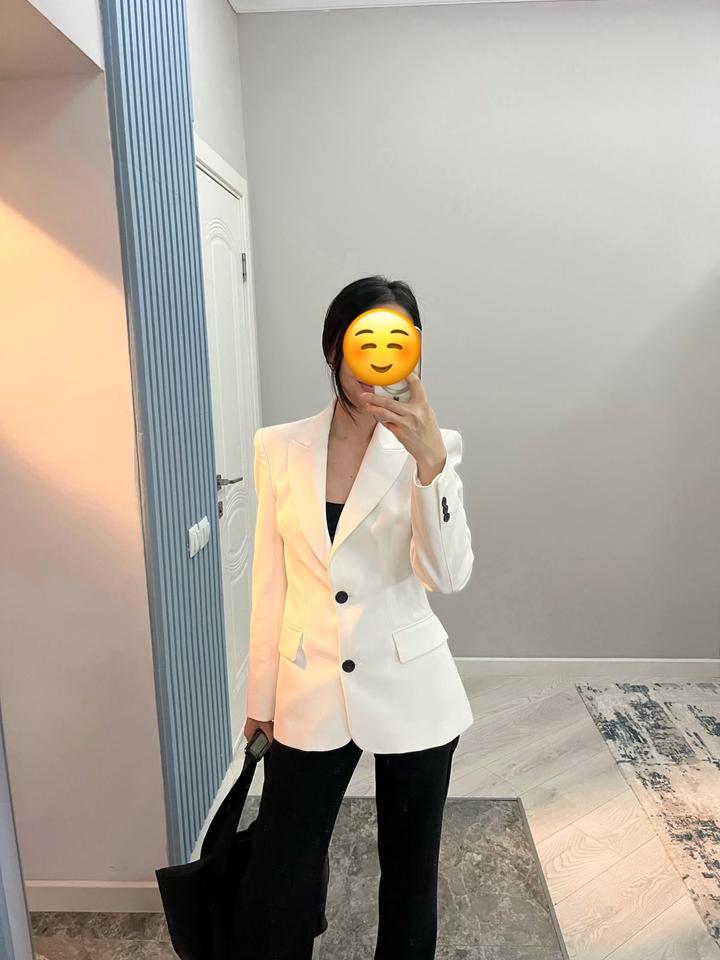 Zara Приталенный пиджак