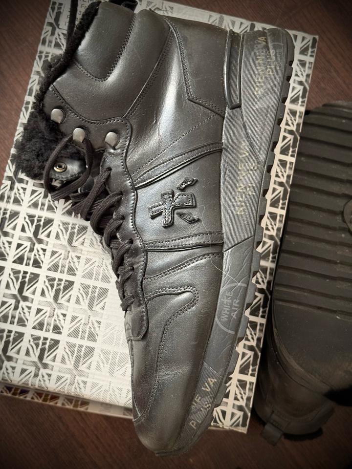 Premiata Jeff VAR.6110M зимние кожаные ботинки, оригинал