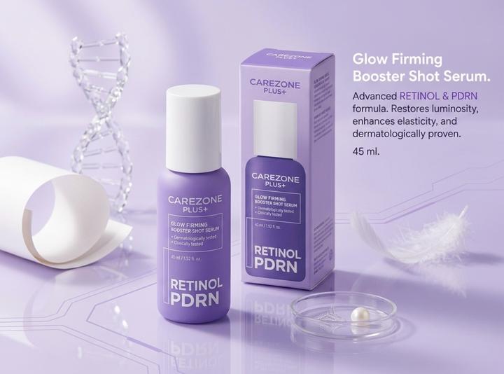 carezone plus Сыворотка для лица PLUS Glow Firming Booster Shot Serum