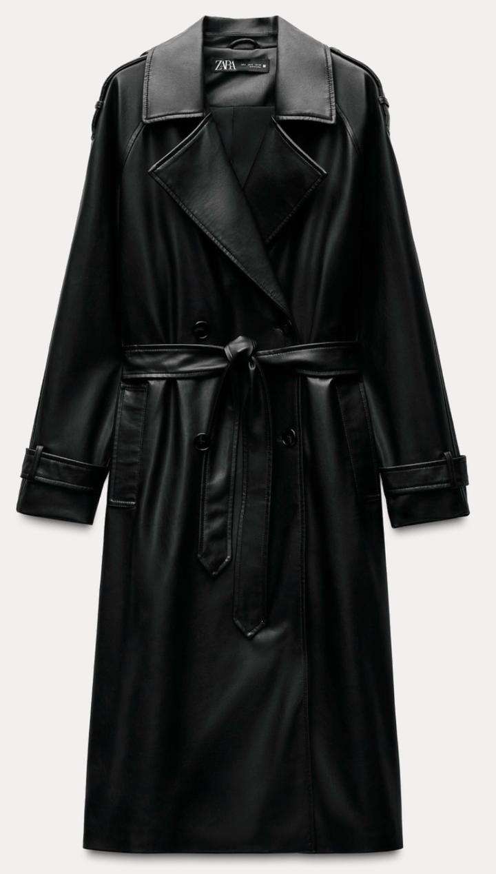 Zara Тренч черный