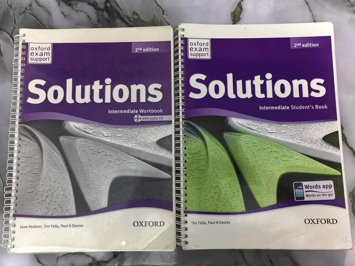 Solutions: Intermediate book and workbook