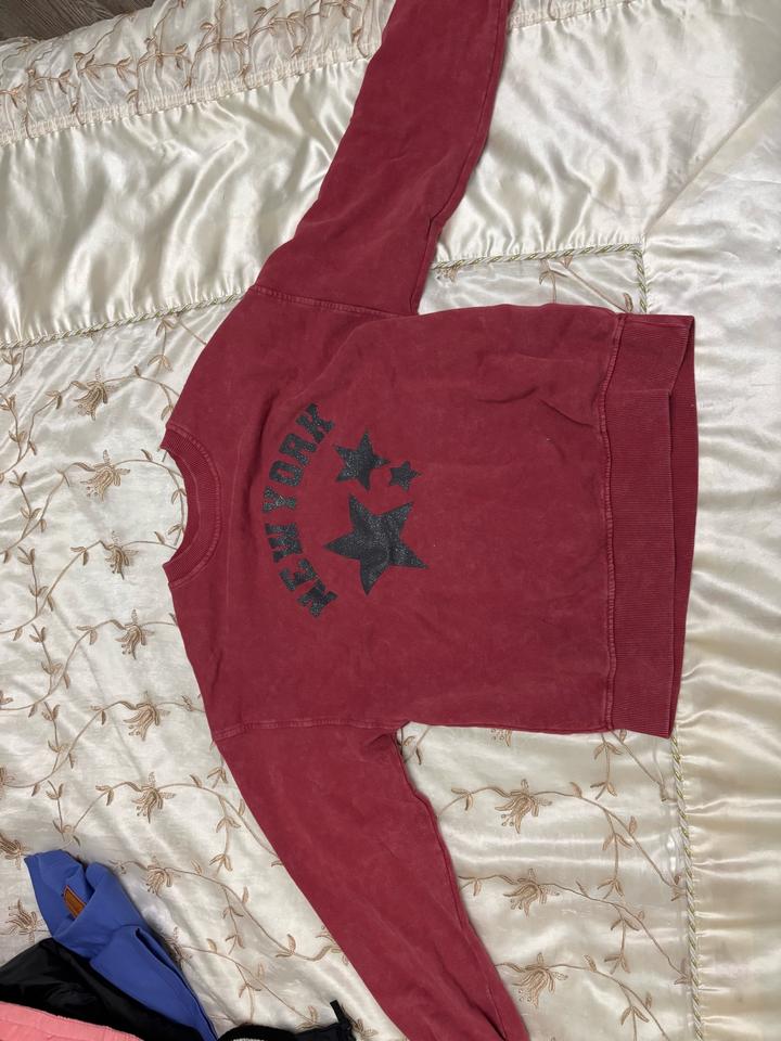 Zara Свитшот с принтом