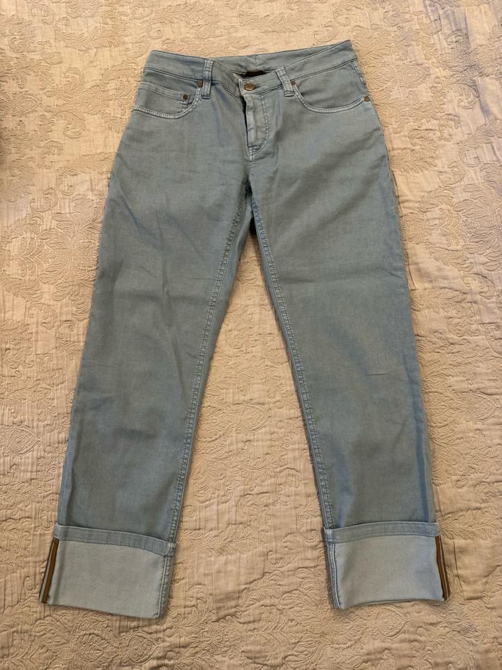 Brunello Cucinelli Джинсы с отворотами