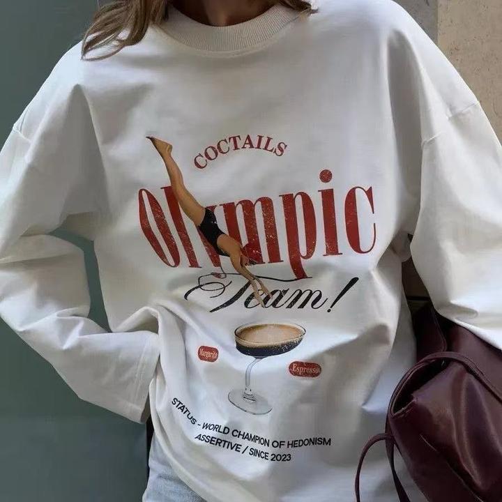 Свитшот с принтом