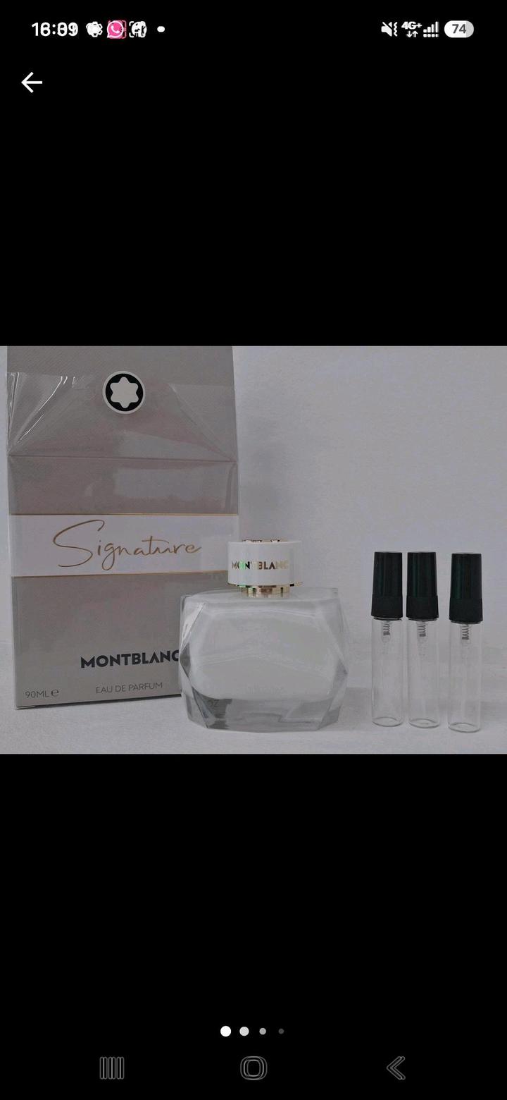 Montblanc Signature|5мл| уютный сливочно-цитрусовый аромат