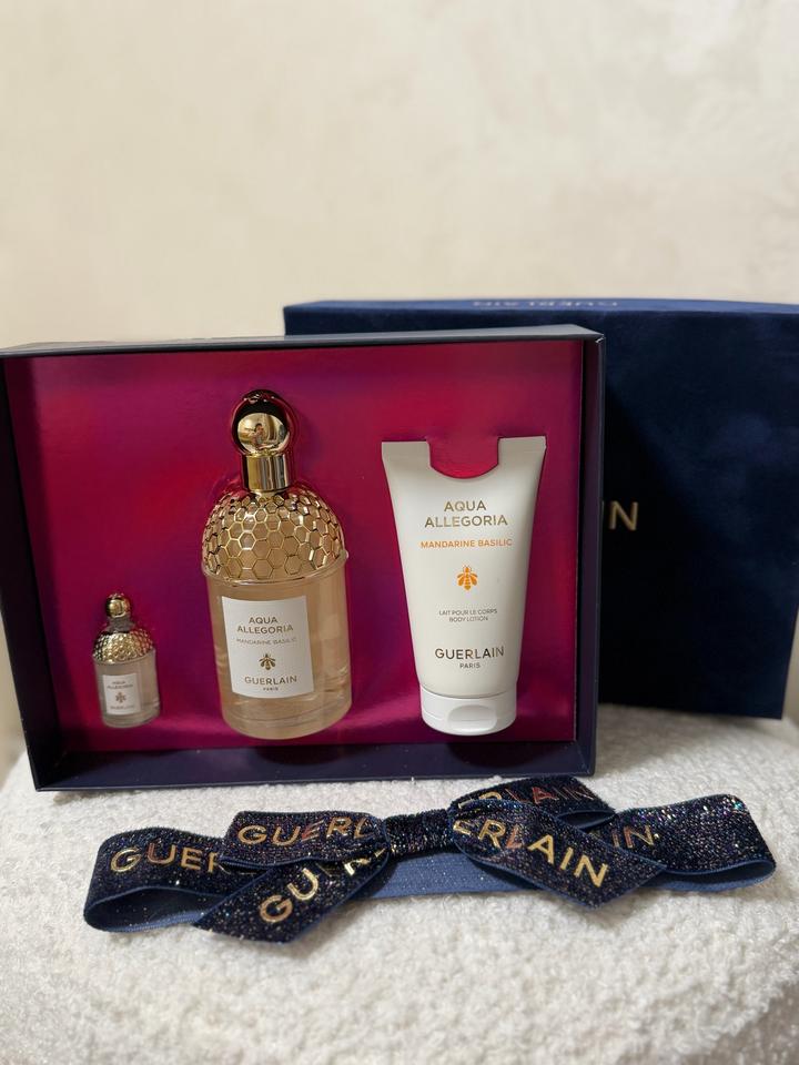 Подарочный набор парфюмерии Guerlain Aqua Allegoria Mandarine Basilic