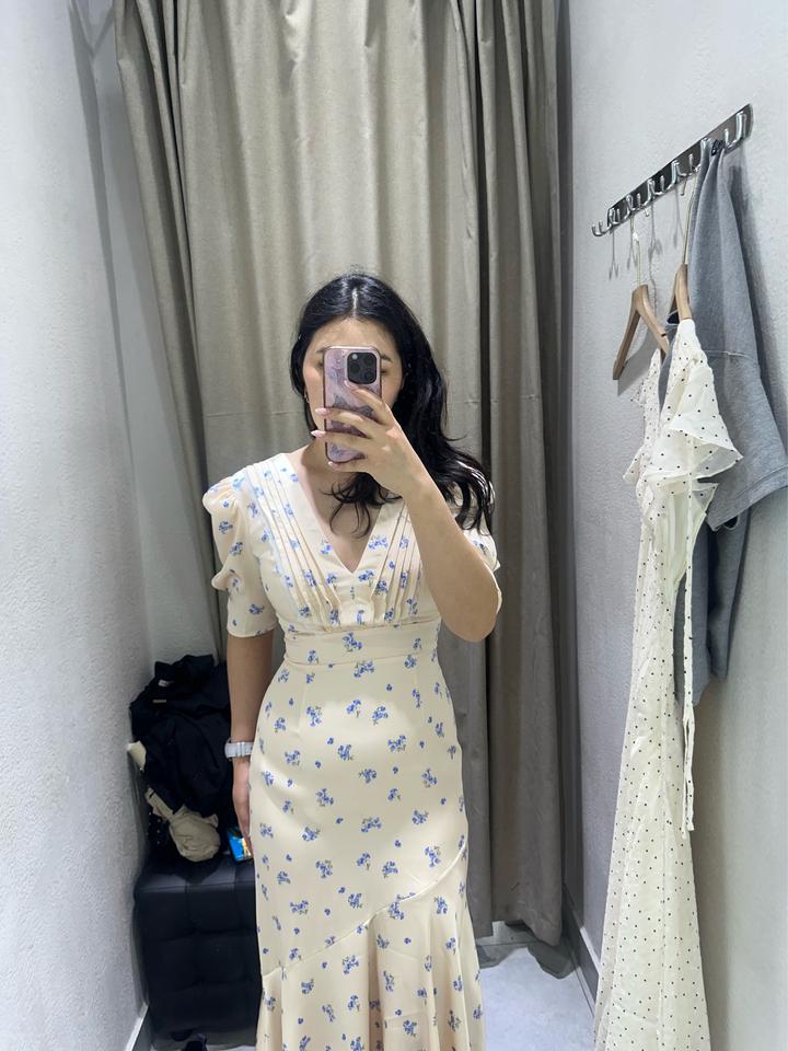 chic Цветочное платье
