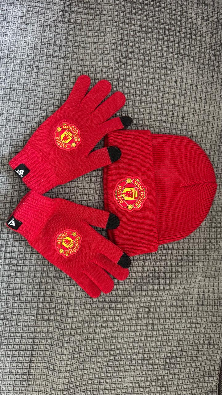 Adidas Комплект шапка и перчатки MU