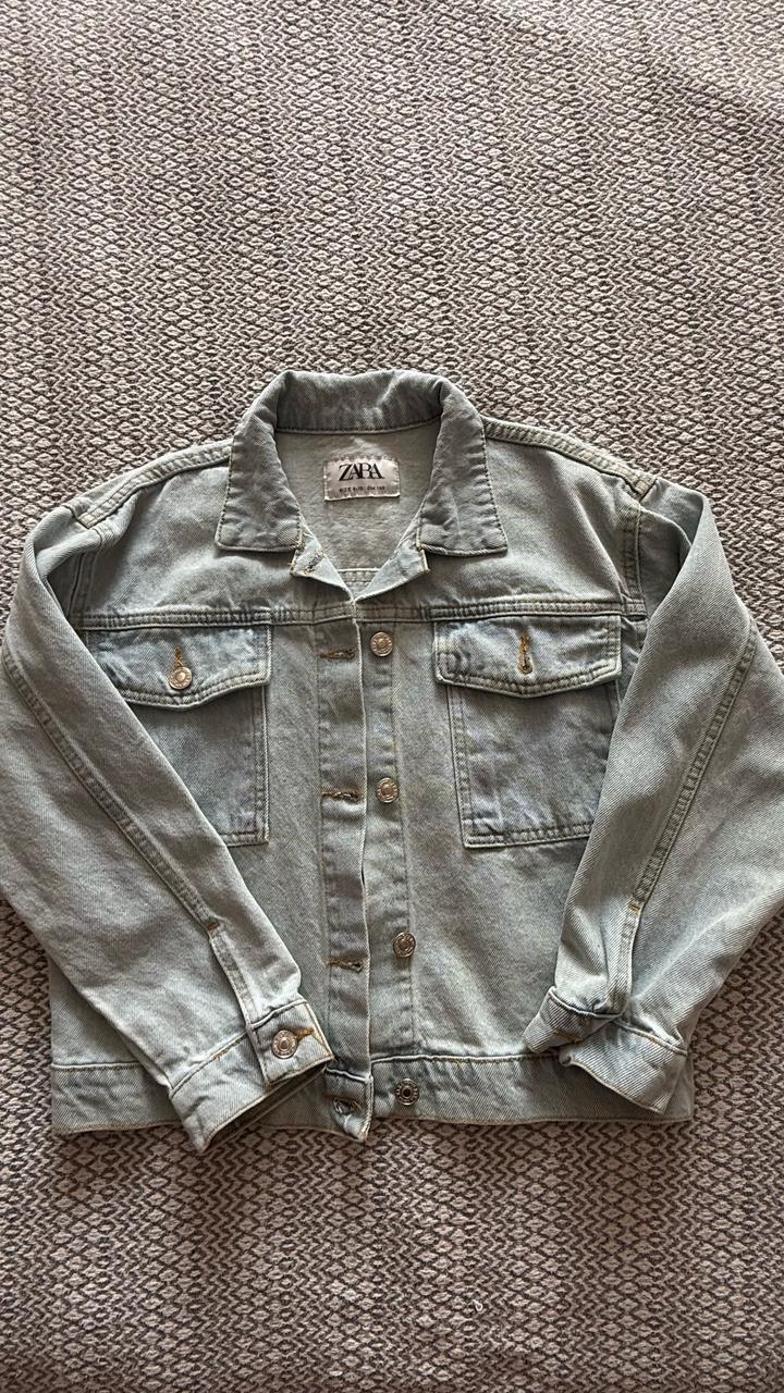 Zara детская джинсовка