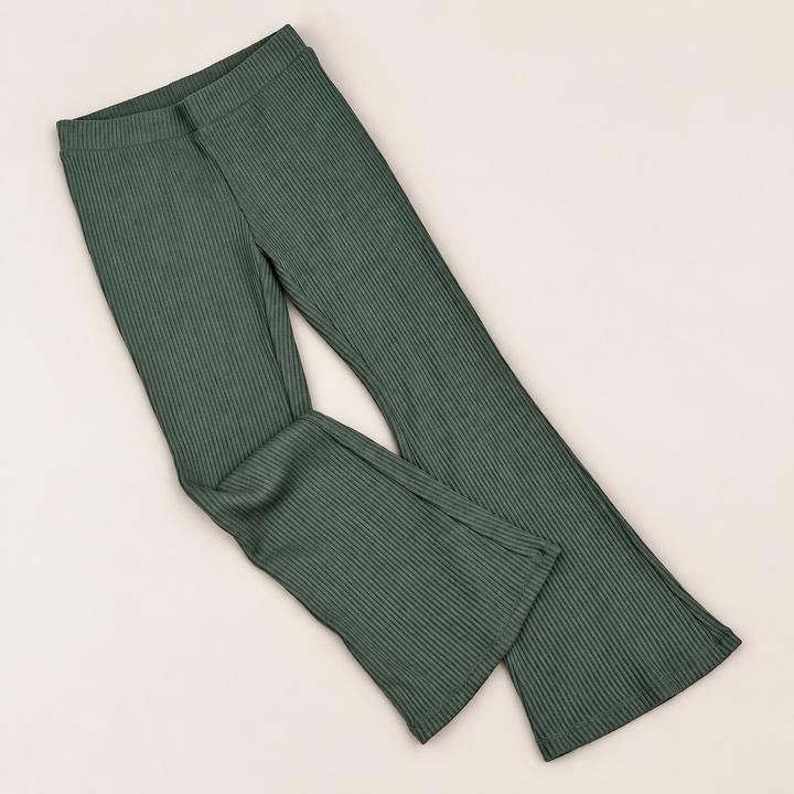 H&M Брюки клеш в рубчик