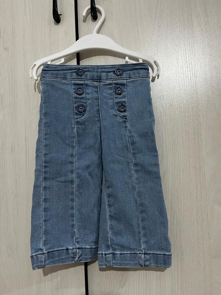 LC Waikiki Джинсы для девочки укороченные широкие