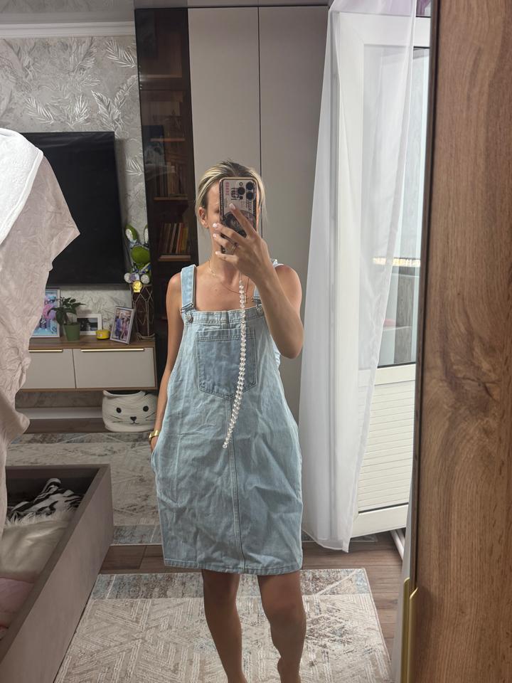 Джинсовый сарафан